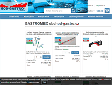 Tablet Screenshot of obchod-gastro.cz
